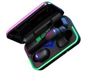 Бездротові навушники Bluetooth XPRo E-10 з Power bank чорні (Bluetooth E-10_400)