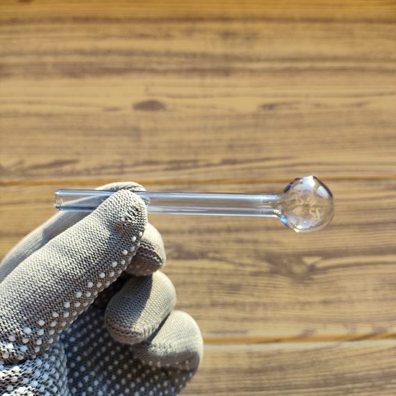 Стеклянная трубка Pocketbowl Oil Light Blue | Зображення 1