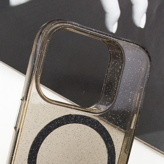 Чохол TPU Radiance with MagSafe для Apple iPhone 16 Pro (6.3") Black | Зображення 1