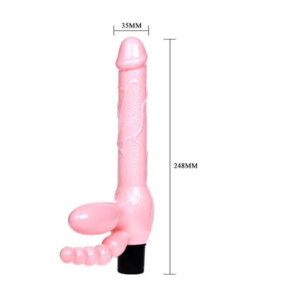 Страпон BAILE - SUPER STRAPLESS DILDO sexstyle | Зображення 6