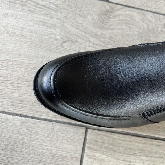 Чорні шкіряні черевики Ikos 41 43 44 розмір | Зображення 7