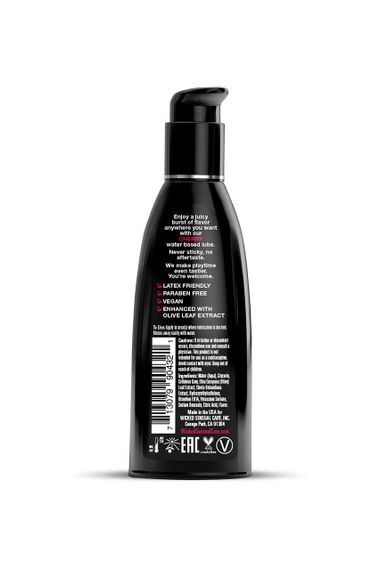 Лубрикант оральний на водній основі WICKED CHERRY з ароматом та смаком вишні, 60 мл Sex Aura | Зображення 1