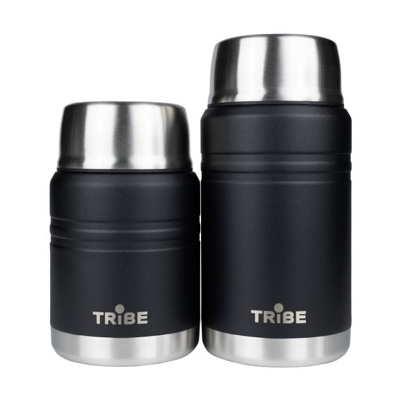 Термос харчовий Tribe Food Jar 0,7 л чорний, термос трайб для їжі, термос для супу | Зображення 4