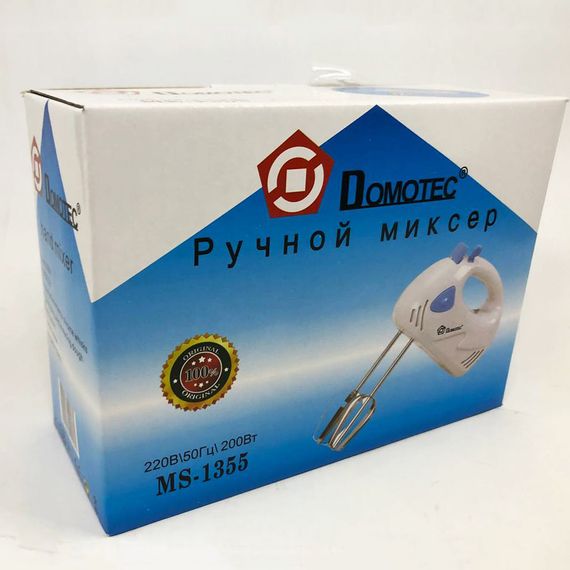 Кухонний міксер Domotec MS-1355, Потужний міксер, Кращий ручний міксер, XO-834 Гарний міксер | Зображення 4