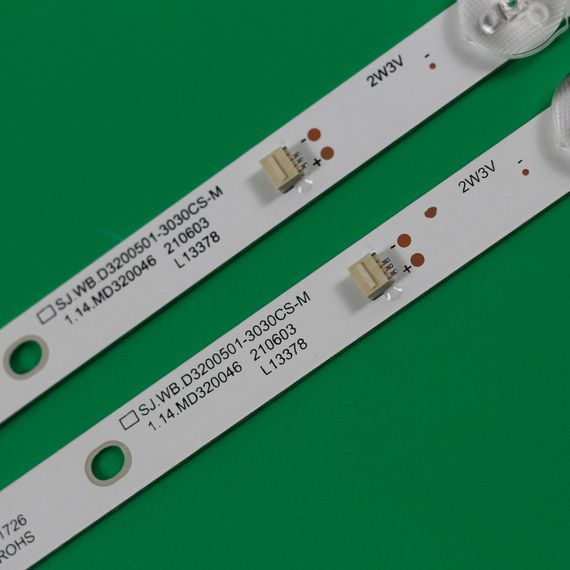 LED підсвітка TV 32" Erisson: 32LED18T2 Fusion: FLTV-32B100, FLTV-32B100T, FLTV-32B100V2S07  2шт. | Зображення 2