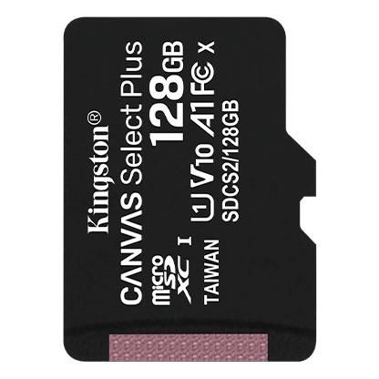 Карта пам'яті Kingston microSDXC 128Gb Canvas Select+ A1 (R100/W85) (SDCS2/128GBSP)