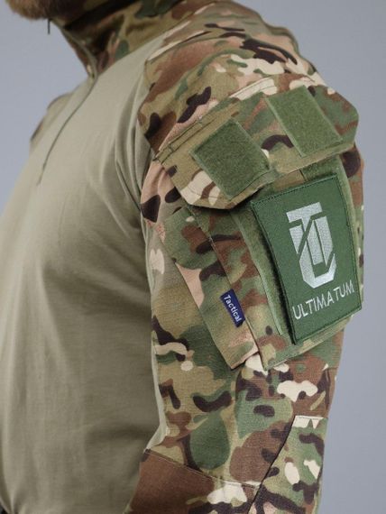 Бойова сорочка ULTIMATUM Combat G3 Мультикам, убакс мультикам,UBAKS для військовослужбовців з довгим рукавом, | Зображення 3