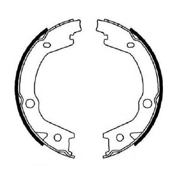 Тормозные колодки Bosch задние HYUNDAI Tucson (JM) "04-10 0986487738 | Зображення 1