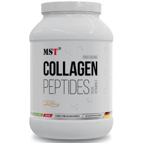 Хондропротектор (для спорта) MST Nutrition Collagen Peptides + Fortigel 1000 g /100 servings/ Green Apple