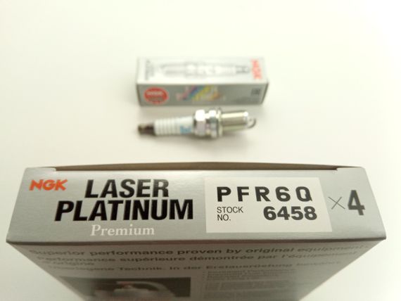 Свічка запалювання NGK PFR6Q/6458 VAG | Зображення 2