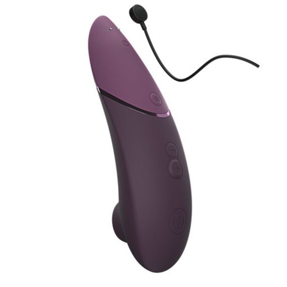 Вакуумный клиторальный стимулятор Womanizer Next Dark Purple, 3D Pleasure Air, 14 уровней интенсивности | Зображення 4