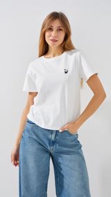 Футболка з принтом жіноча GENUA 821 M Білий shop (2000999405136)