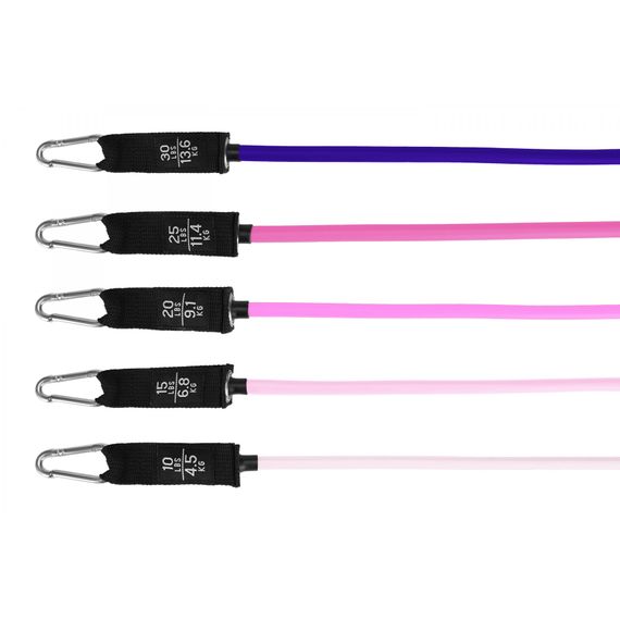 Набір трубчастих еспандерів Cornix 5 шт 4.5-13.6 кг XR-0258 | Зображення 8