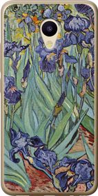 Чехол на Meizu M5 Винсент Ван Гог. Ирисы "161u-420-17620"