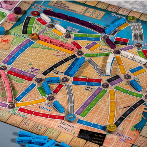 Настільна гра Ticket to Ride: San Francisco (Квиток на поїзд: Cан-Франциско)(английский) (англійською) | Зображення 3