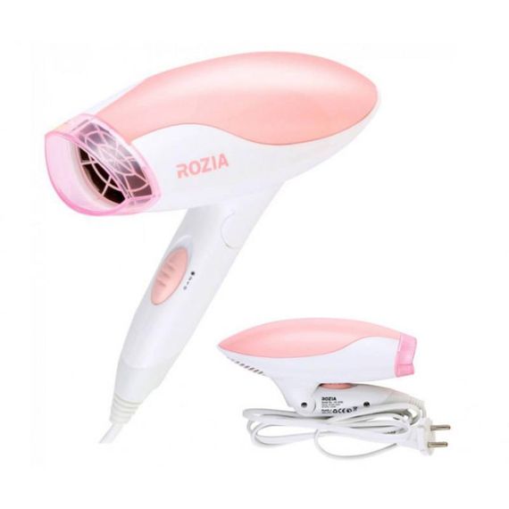 Мощный маленький качественный фен для сушки укладки волос Rozia HC-8150 электрофен