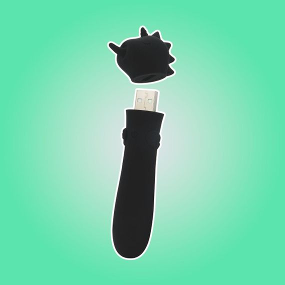Вібратор-єдиноріжка Unihorn USB Bullet – Wild Spirit, віброкуля, USB-зарядка, 10 режимів Sex Aura | Зображення 7