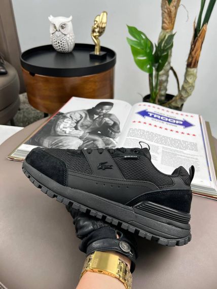 Чоловічі кросівки Lacoste Urban Breaker GTX All Black (топ якість) A4490 44 28 - 28,5 см | Зображення 2