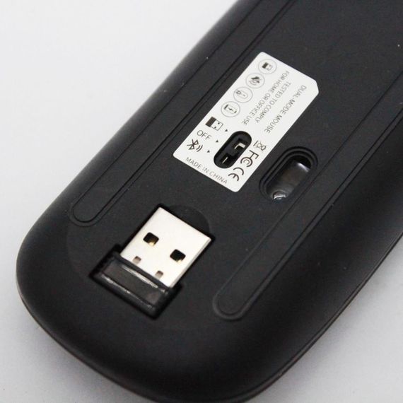 Бездротова миша з RGB підсвічуванням, Bluetooth, 1600DPI / Безшумна акумуляторна мишка для ПК та ноутбуків | Зображення 7