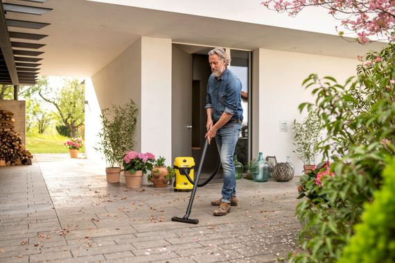 Пилосос Karcher  WD 3-18 господарьский, акумуляторний, 17л, 18В, без АКБ и ЗП (1.628-550.0) | Зображення 7
