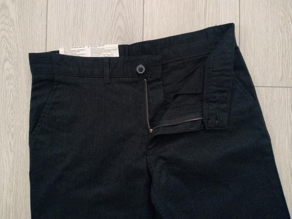 Чоловічі чорні класичні плотні брюки штани р. 30, 32 | Зображення 1