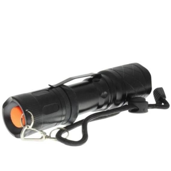 Ліхтар ручний акумуляторний металевий Police 8370-500 W XPE Чорний