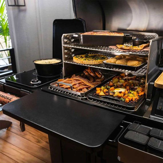 Передній столик для пелетного гриля Traeger Timberline BAC604 Код: 013491 | Зображення 4