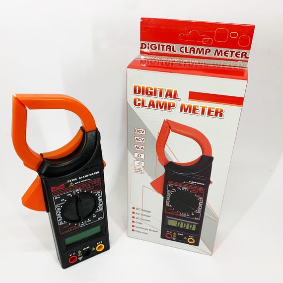 Цифровий кліщовий мультиметр HAOYUE DT266 з чохлом та щупами | Зображення 8
