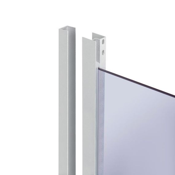 Душова кабіна Lidz Wawel SC80x80.SAT.LOW.GR, скло тоноване 4 мм без піддона | Зображення 2