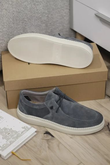 Замшеві топсайдери Kadar 42 розмір | Зображення 4