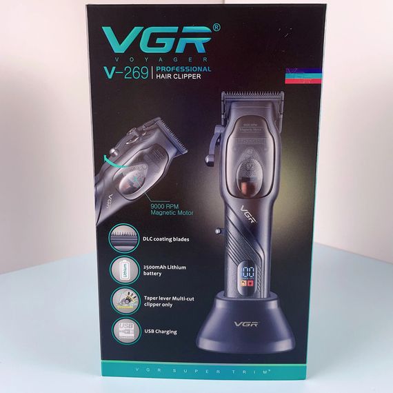Машинка для стрижки VGR V-269 бездротова XPRO (43961-v-269_1004) | Зображення 3