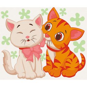 Картина за номерами "Мурчики" Art Craft 15545-AC 25х30