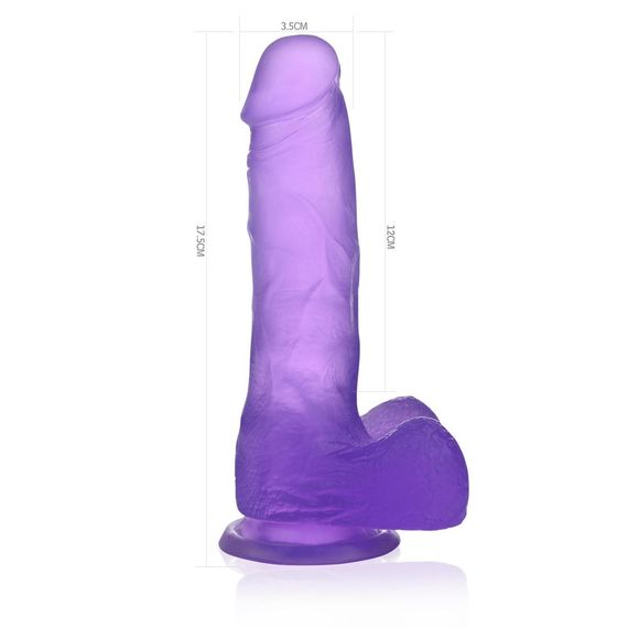 Фалоімітатор 7 JELLY STUDS Sex Aura | Зображення 6
