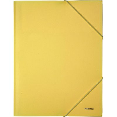 Папка на резинках Axent A4 430 мкм Pastelini yellow (1504-26-A) - Топ Продаж!