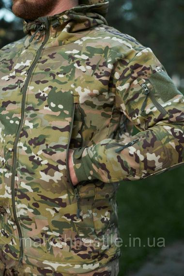 Куртка Soft Shell Y-Tactical мультикам | Зображення 8
