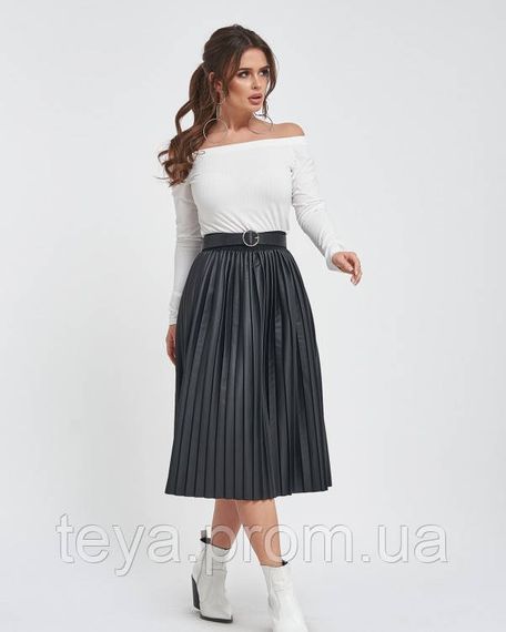 Спідниця для жінок колір чорний розміри S, M, L, XL FI_001606 | Зображення 2