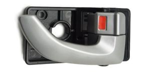 Hyundai Tucson 05-09 внутрішня ручка права, передня=задня сільвер