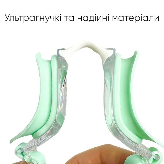 Підліткові (дорослі) Окуляри для плавання Renvo Mira JR Anti-fog М'ятний OSFM (2SG230-14) | Зображення 2