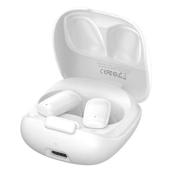 Беспроводные TWS наушники Usams-ID25 ID Series BT 5.3 White | Зображення 3