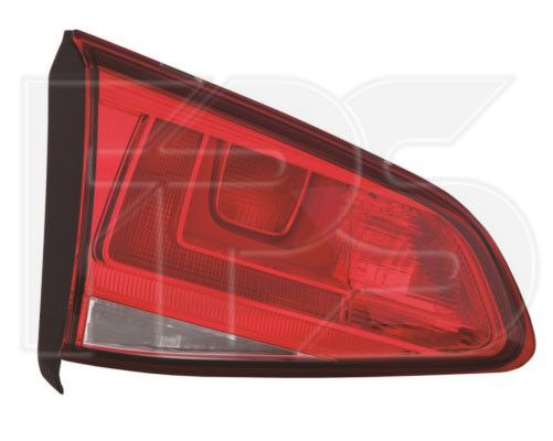 Фонарь задний VW Golf VII '13- хетчбек правый, внутренний, светлый (DEPO) 5G0945093M