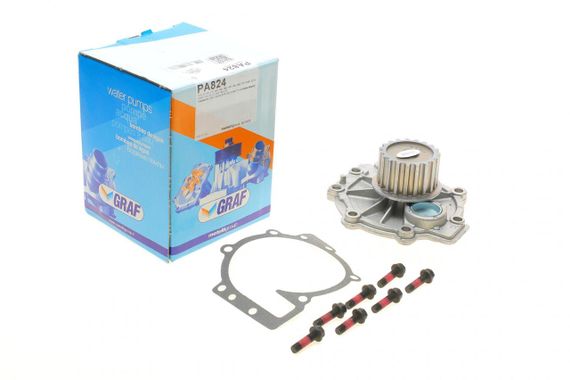 Помпа воды Volvo С30 70 S40 60 80 V50 60 70 XC60 70 90 2.0 2.4D 2.8-3.0 02- 19z  R B  7 лоп  PA824