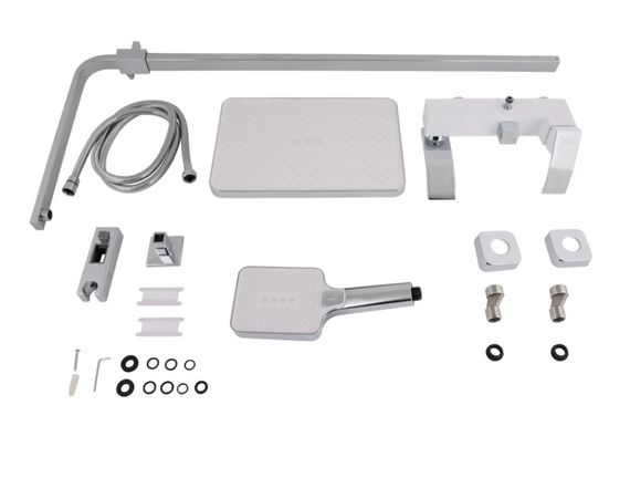 Душова система універсальна Qtap Swan Cascada Chrome/White з виливом QTSWA111CRW45570 | Зображення 7