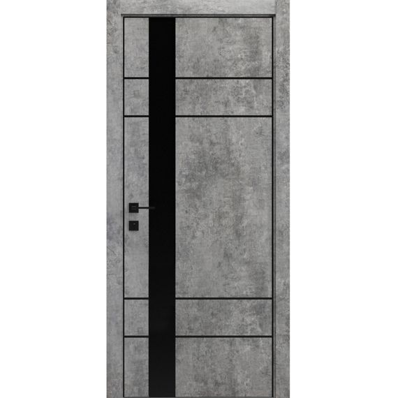Двері міжкімнатні Rodos MODERN Flat 5 мрамор сірий