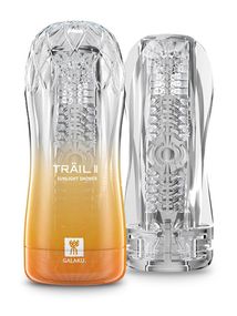 Мастурбатор чашка Galaku TRAIL II  Універсальний. Помаранчевий 988-1