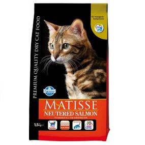 Сухий корм із лососем для стерилізованих котів Farmina Matisse Neutered Salmon, 1.5 кг