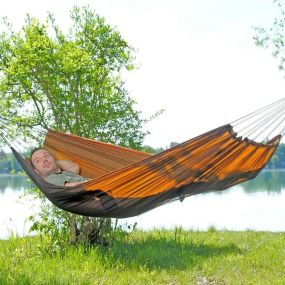 Гамак лежак ліжко підвісне туристичне з москітною сіткою чохлом 240х150 см