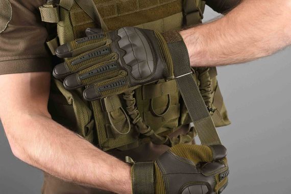 Рукавиці тактичні 2E Tactical  , Sensor Touch L, хакі (2E-MILGLTOUCH-L-OG) | Зображення 6