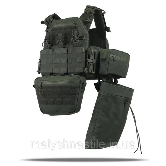 Комплект №2: Плитоноска Kiborg GU gen.2 + 6 підсумків хакі | Зображення 3