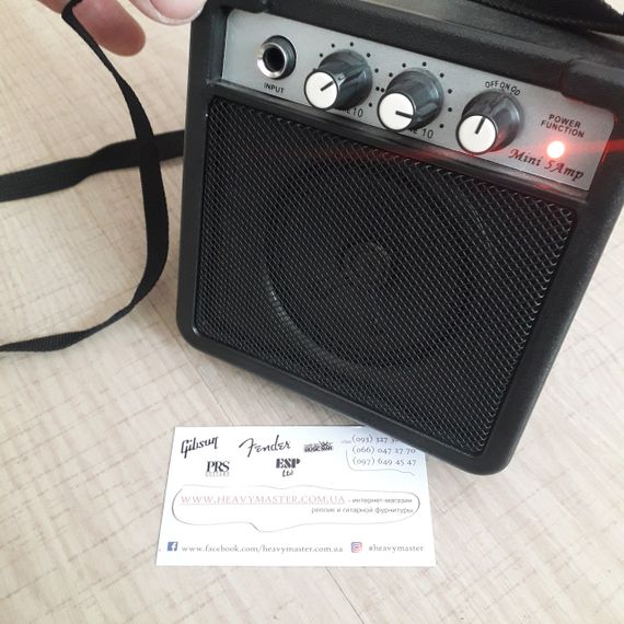 Гітарний транзисторний комбік-комбопідсилювач підсилювач Mini 5 amp | Зображення 2
