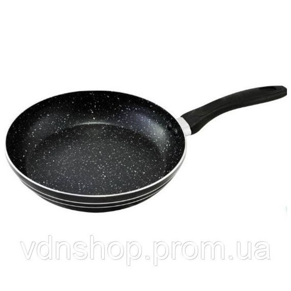 Алюмінієва сковорода з антипригарним покриттям, Зручна сковорода для дому глибока для дому VE-13 | Зображення 4